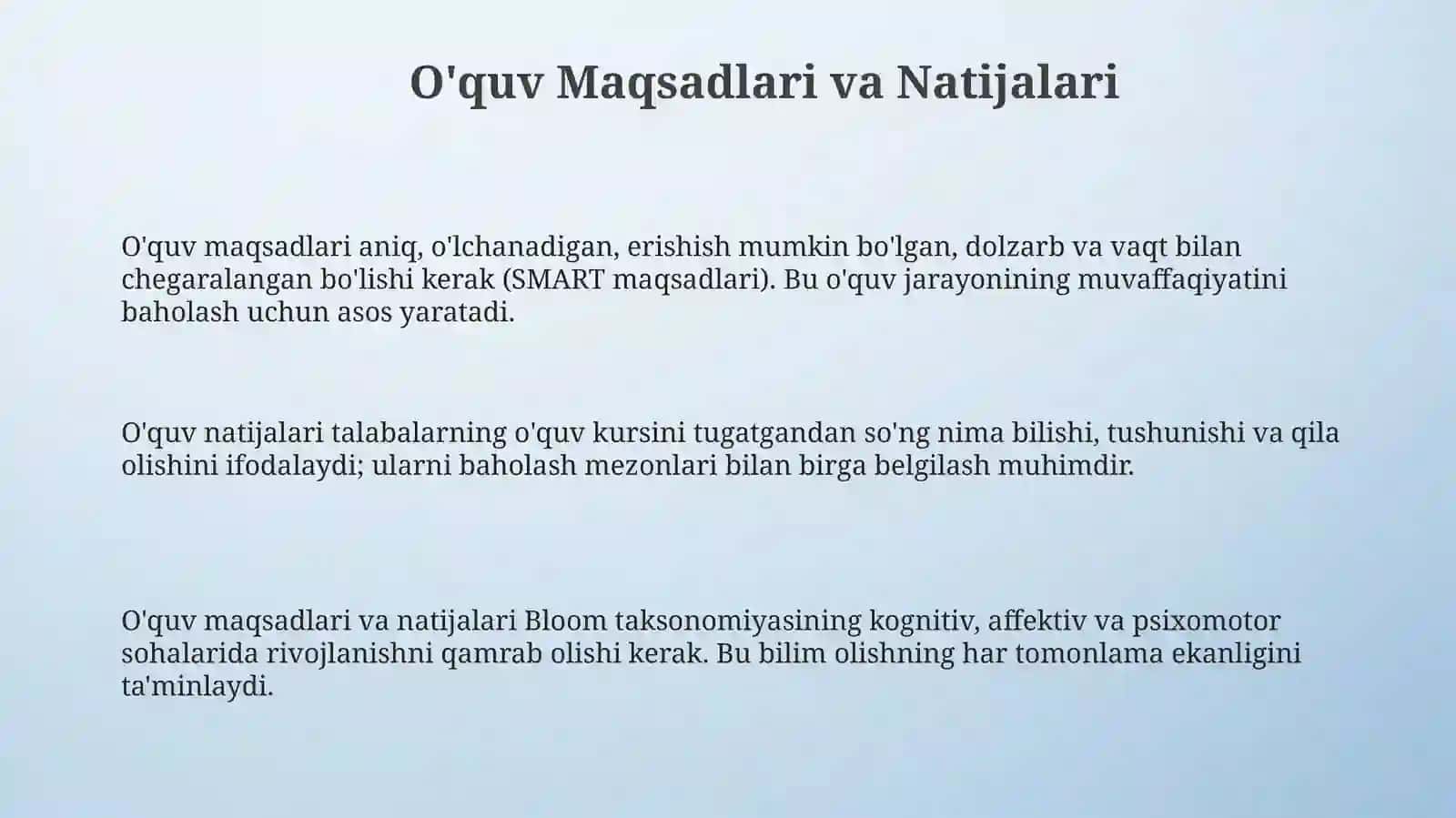 Ta'lim olish jarayoni 3