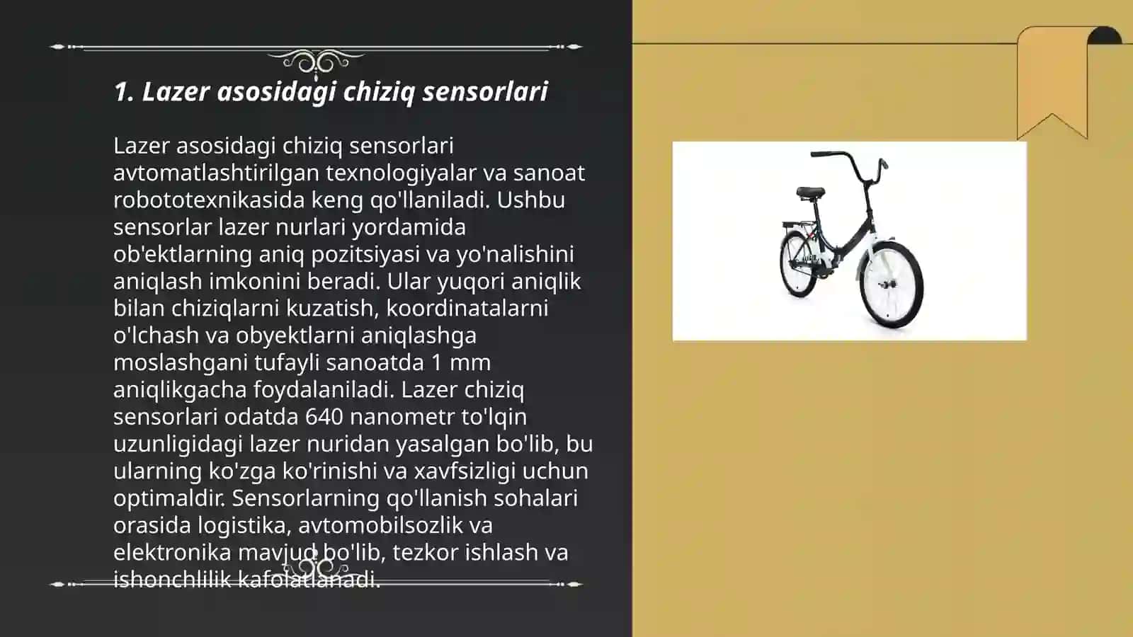 Line sensori va aqlli avtomobillar 3
