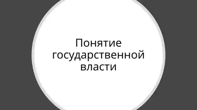 Государственная власть как особая разновидность социальной власти: понятие, свойства 3