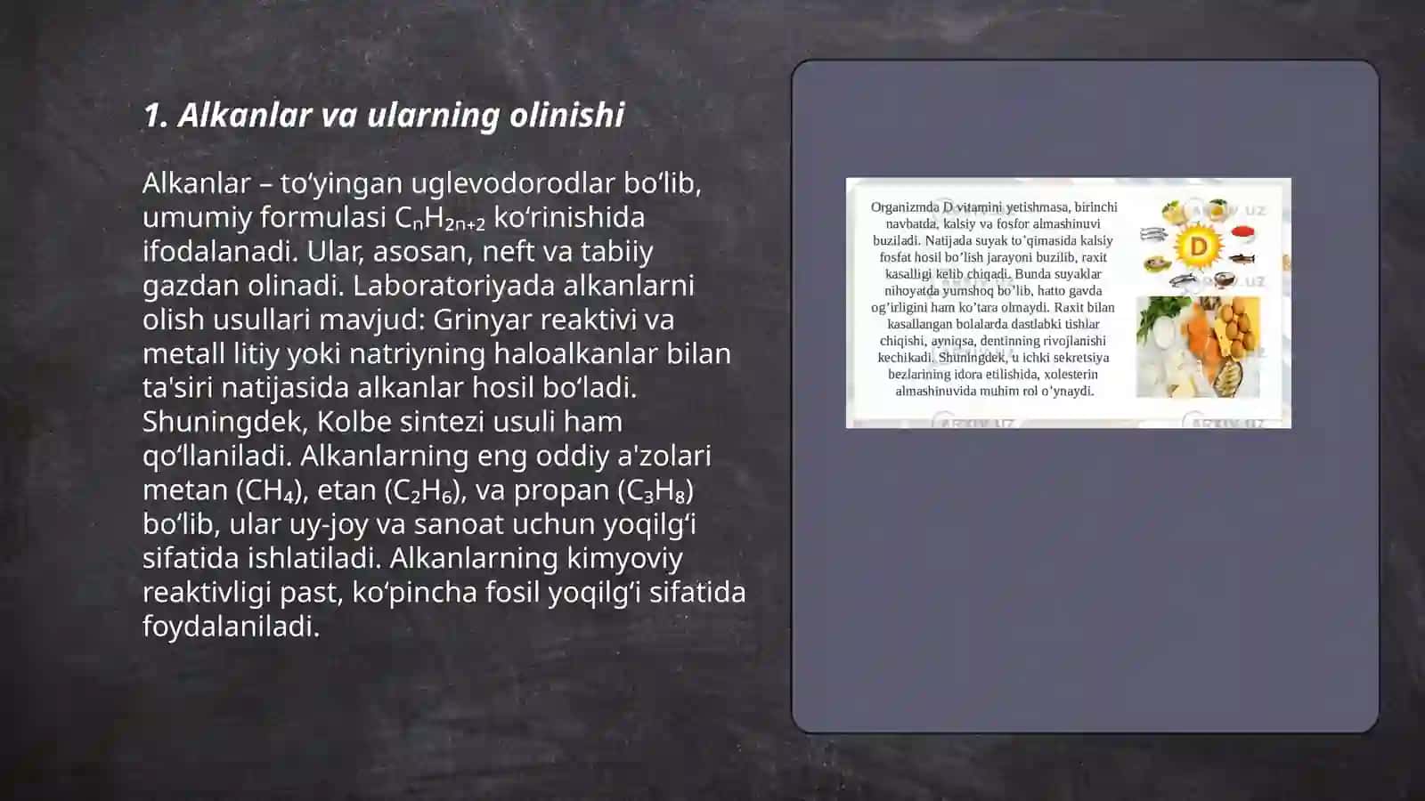 Mis organik birikmalar olinishi fizik va kimyoviy xossalari 3