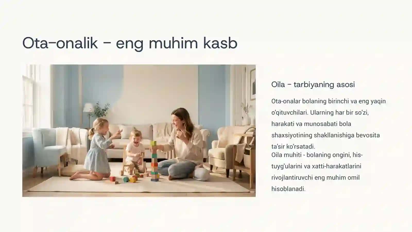 Ota-onalik xulqi va bolar tarbiyasi 3