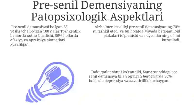 Pre-senil Demensiyaning Patopsixologik Aspektlari 3
