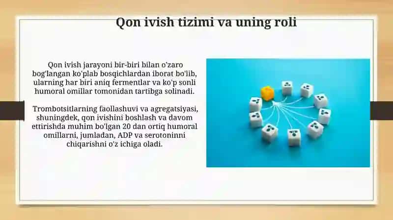 Qon shaklli elementlarining o'zaro ta'sirida gumoral omillarning ro'li 3