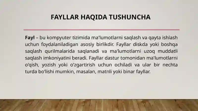 Fayllarbilanishlash 3
