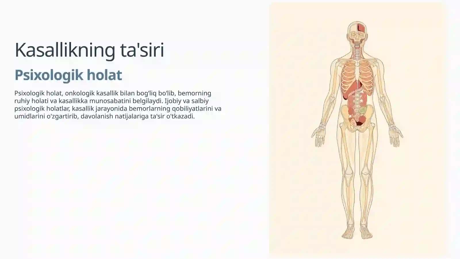 Onkologik kasallik va psixologiya 3