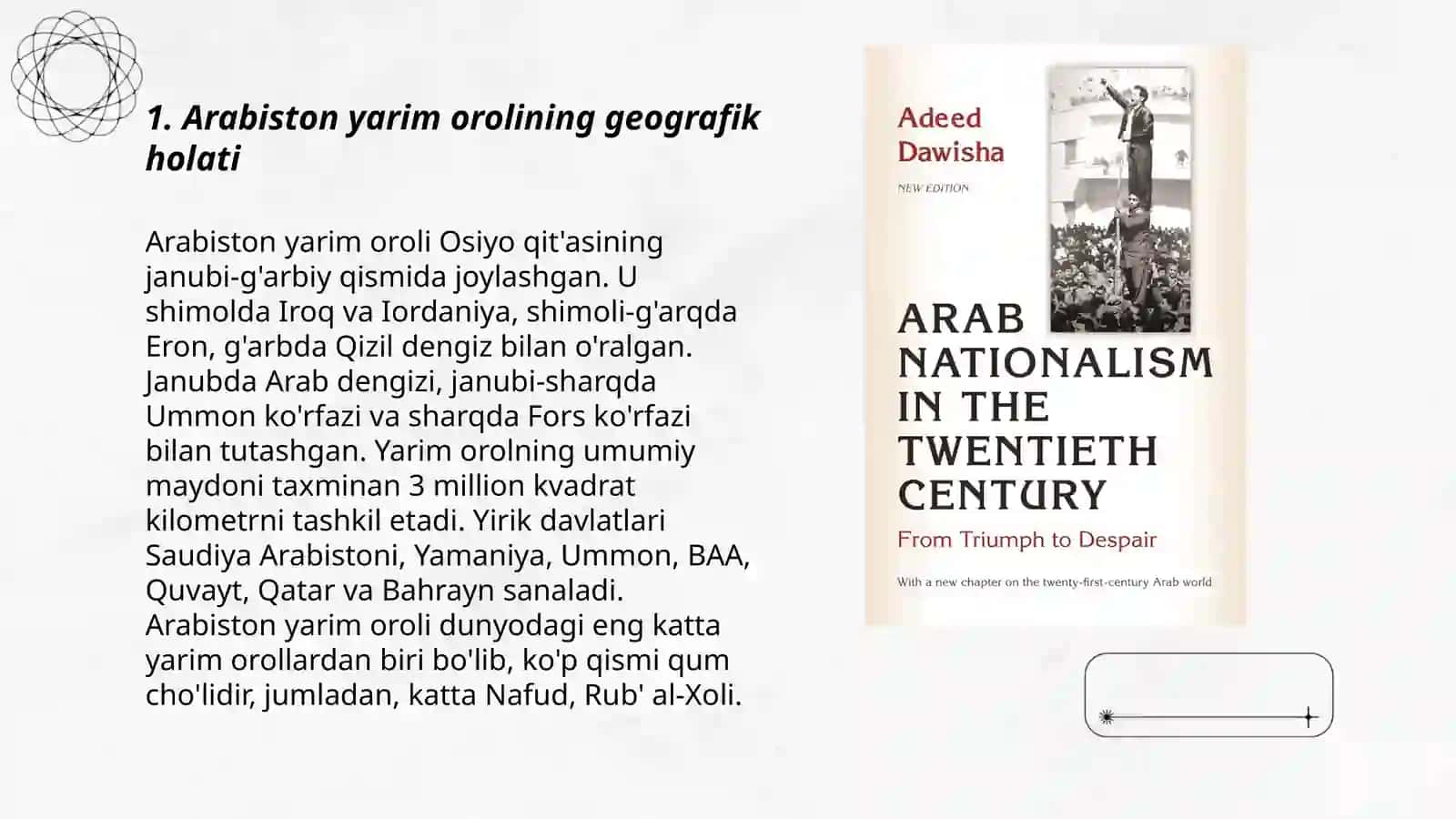 Islom diniga qadar arablarning ijtimoiy -iqtisodiy ahvoli 3