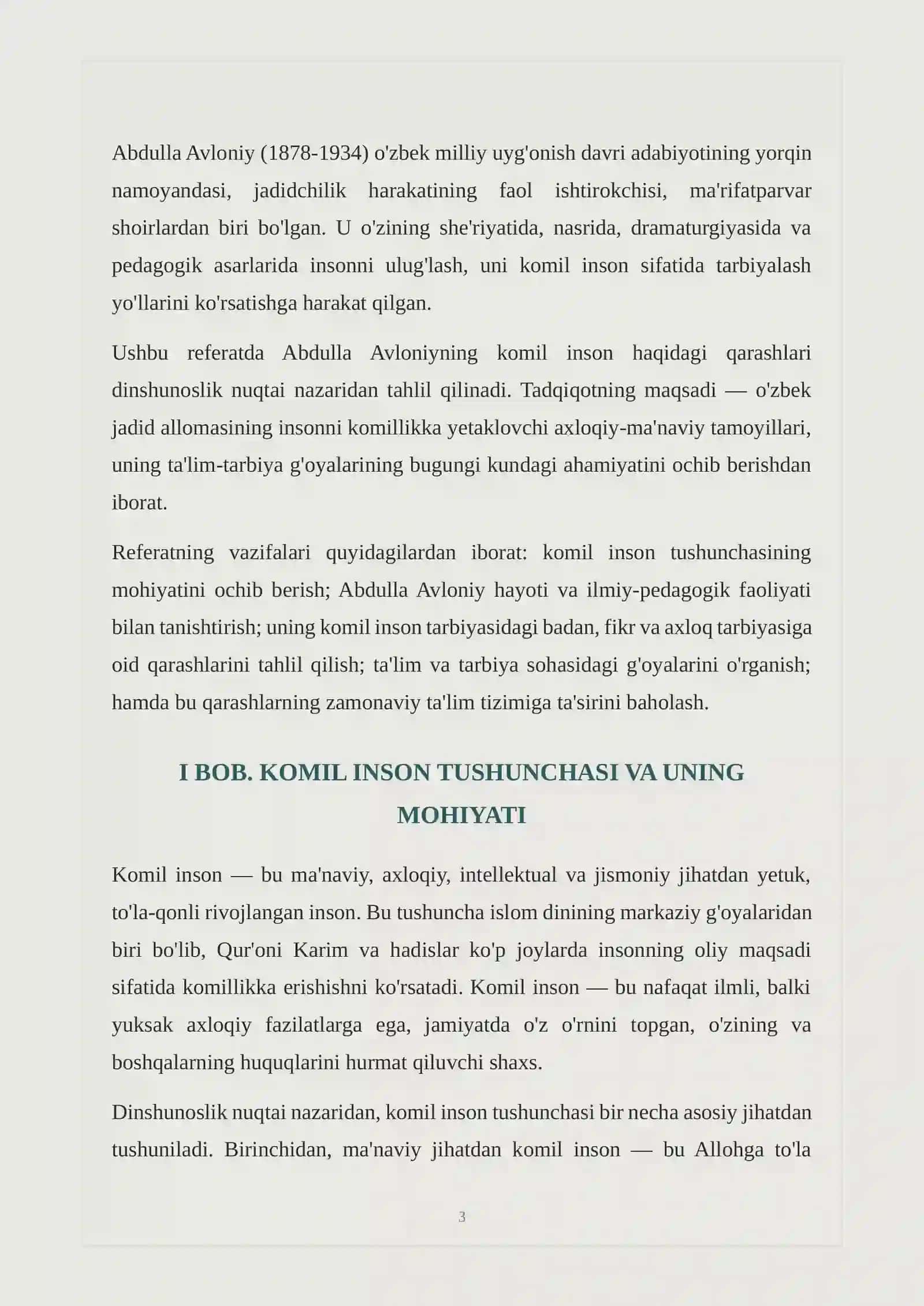 ABDULLA AVLONIYNING KOMIL INSON HAQIDAGI QARASHLARI 3