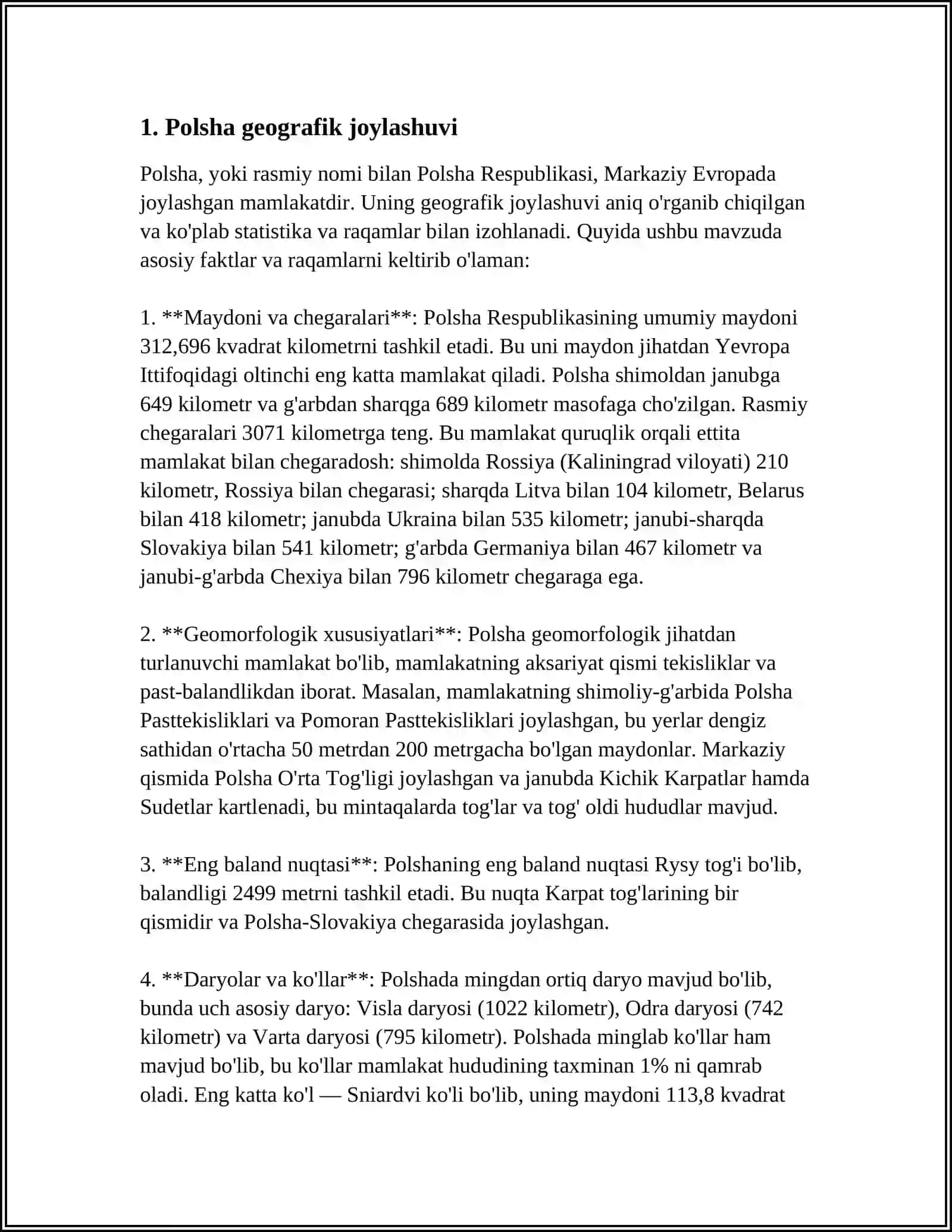 POLSHA GRETSIYA TURIZM GEOGRAFIYASI 3