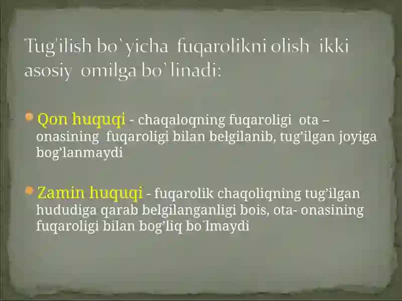 Fuqarolikning O‘ziga Yuklatgan Vazifalari 3