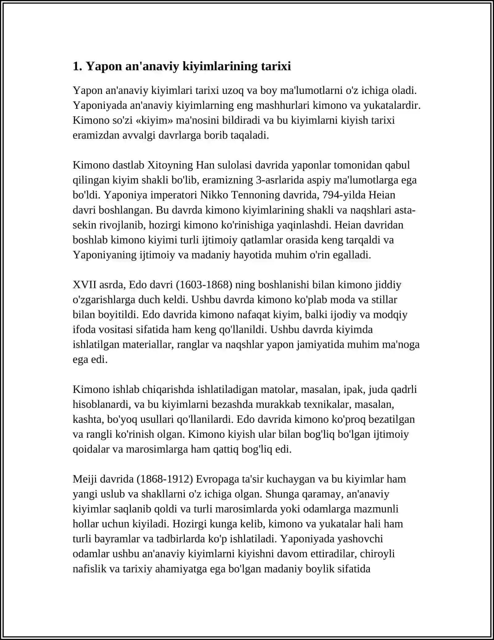 YAPON KADLARNI TAYYORLASH TIZIMINING XUSUSIYATI 3
