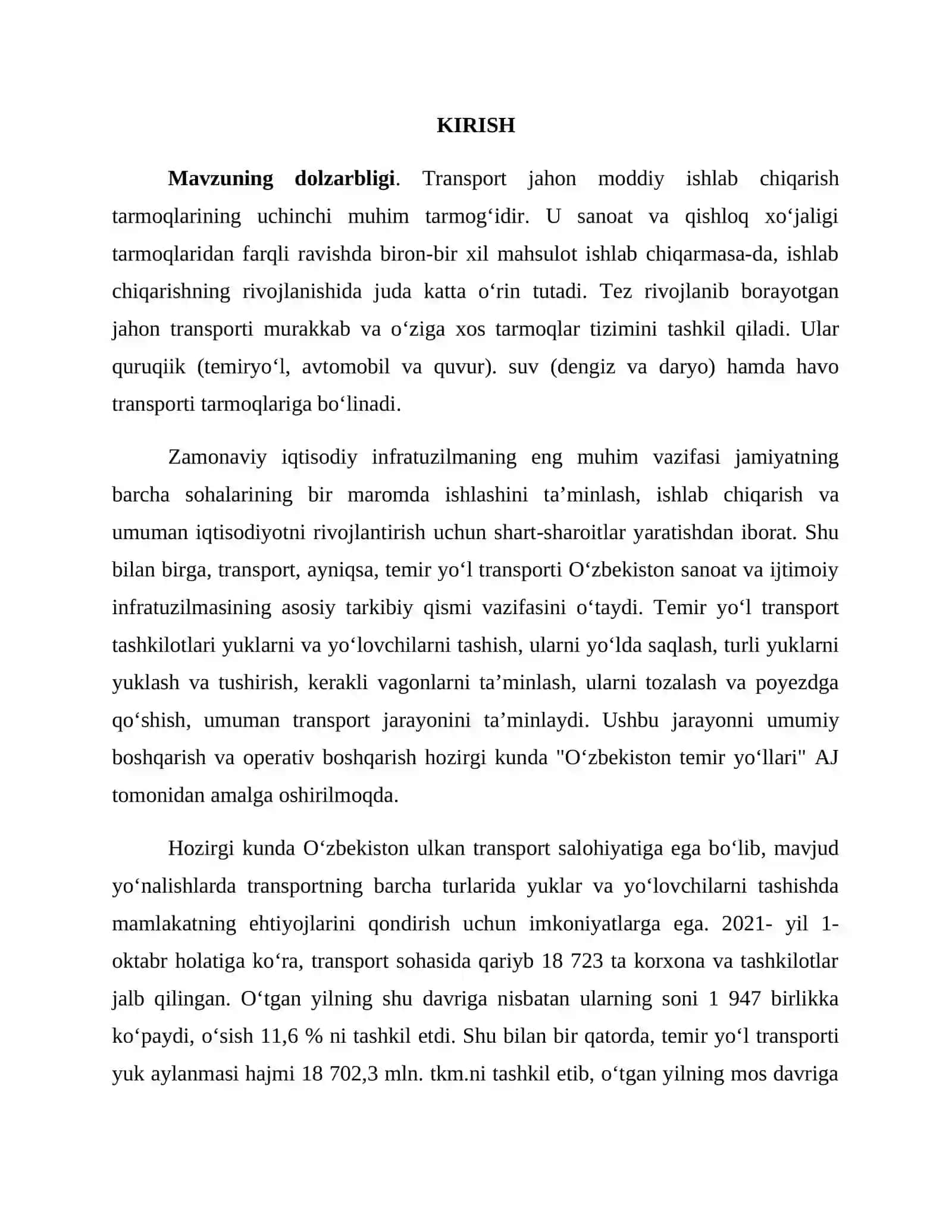 Oʻzbekistonda temir yoʻl transportining shakllanish tarixi 3