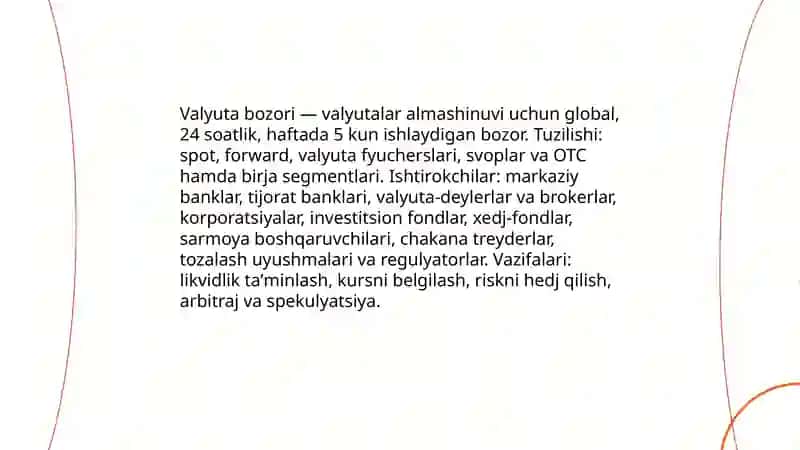 Xalqaro moliyaviy munosabatlar va valyuta bozori 3