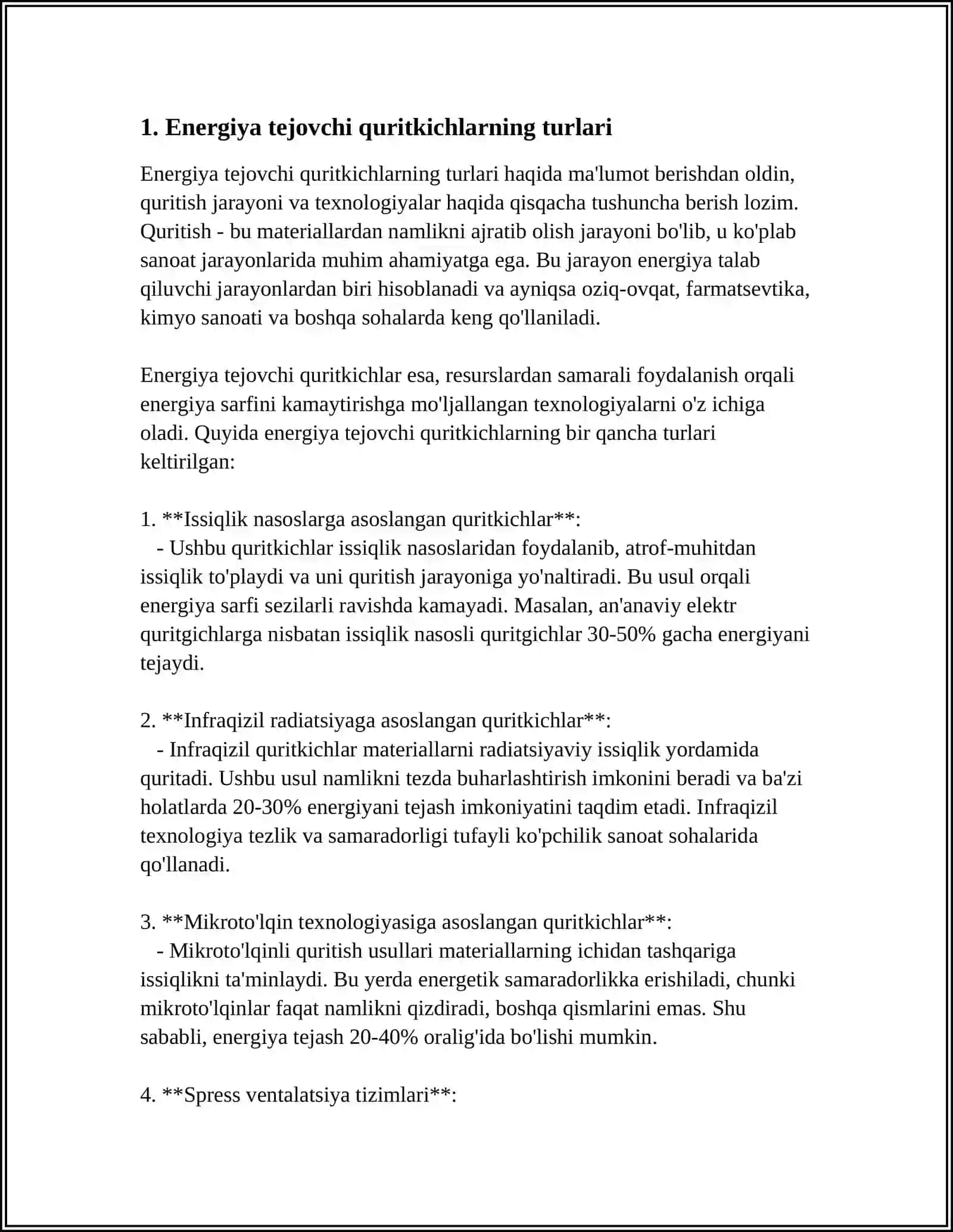 ENERGIYA TEJAMKOR QURITKICHLAR HAQIDA MALUMOT 3