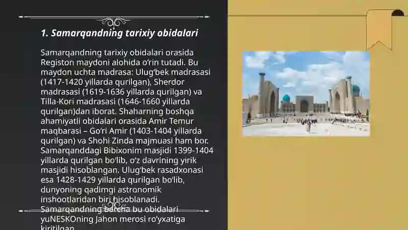 Samarqand madaniy hayoti 3