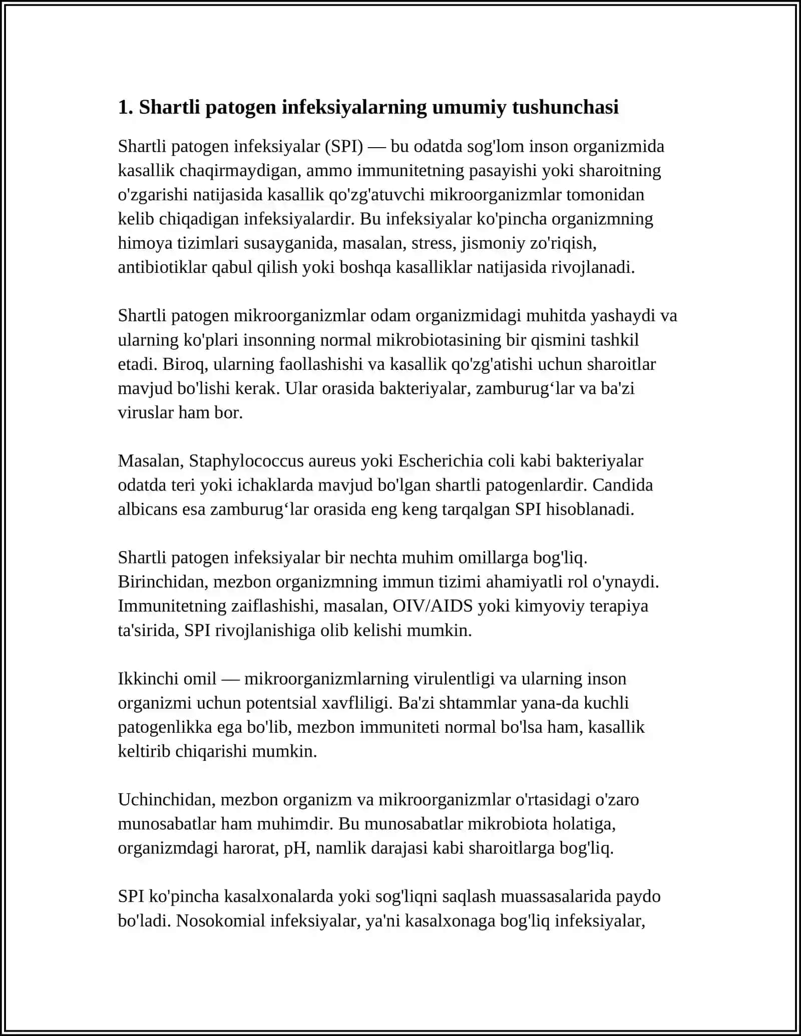 SHARTLI PATOGEN INFEKSIYALAR 3