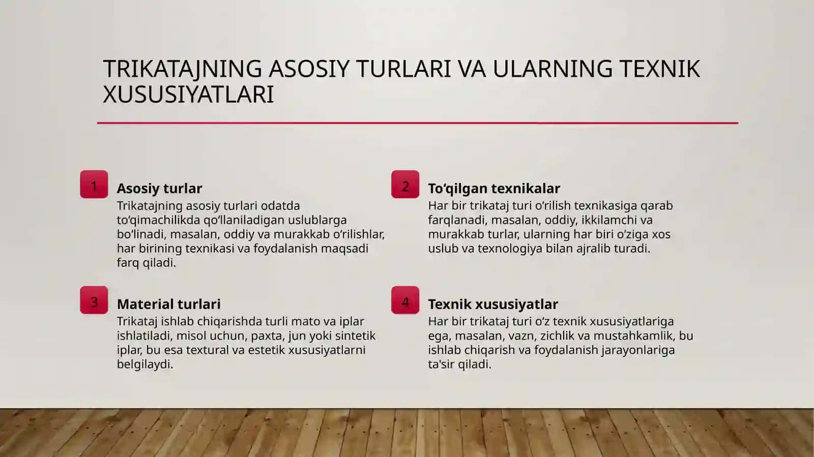 Trikotajo'rilishlariningtasnifi 3