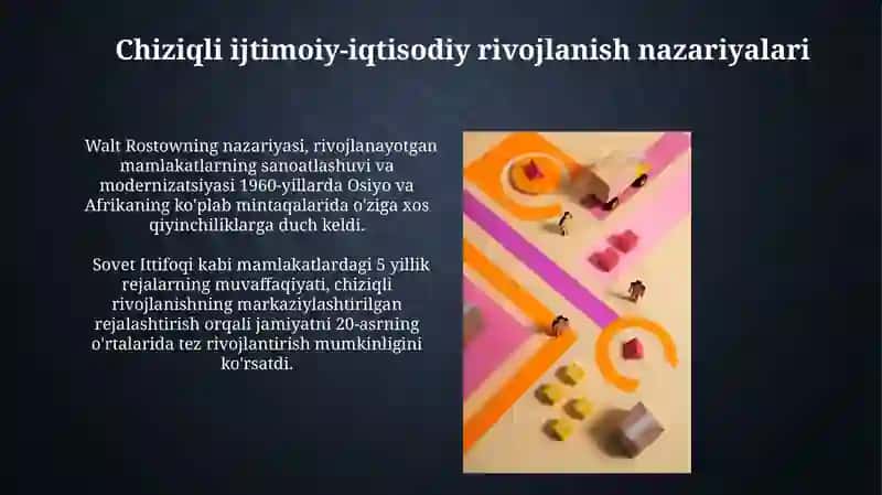 Ijtimoiy-iqtisodiy rivojlanishning chiziqli va nochiziqli nazariyalari 3