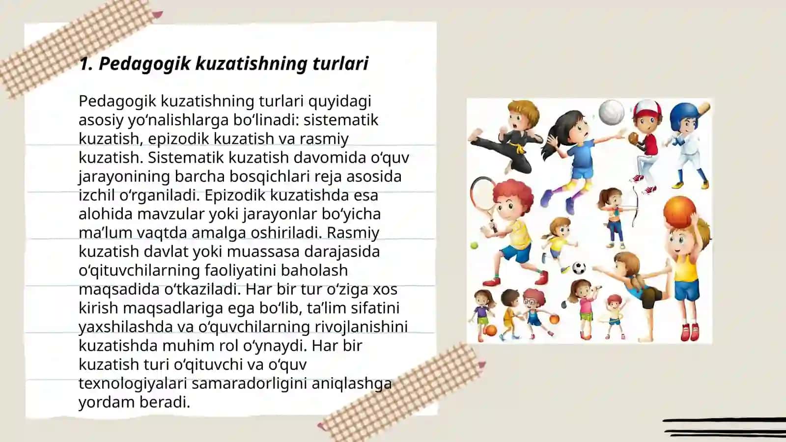 Pedagogik kuzatish ilmiy tadqiqot metodlari 3