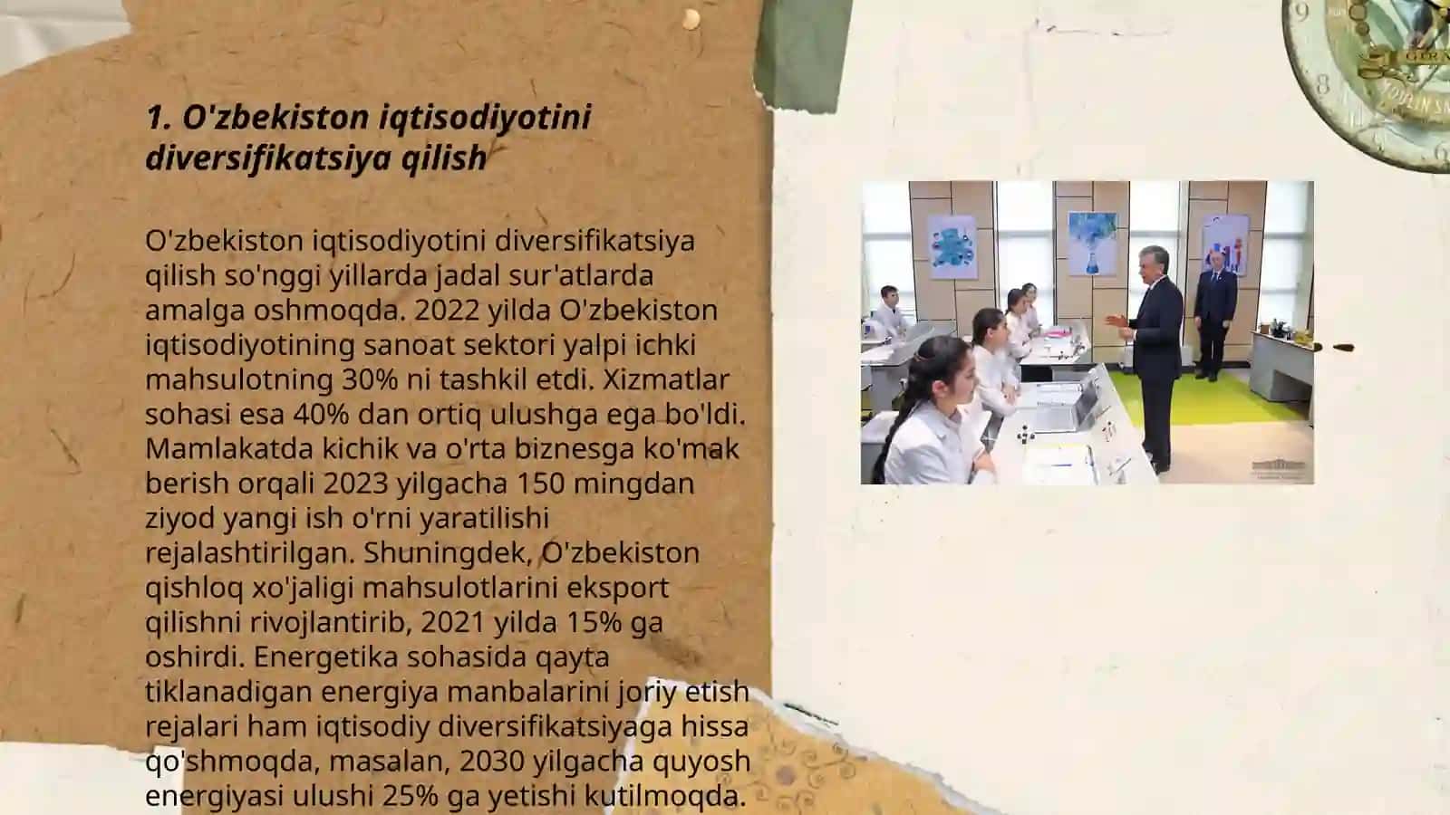 O'zbekiston iqtisodiyotini diversifikatsiya qilish 3