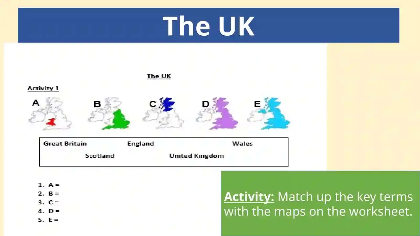 The UK 3
