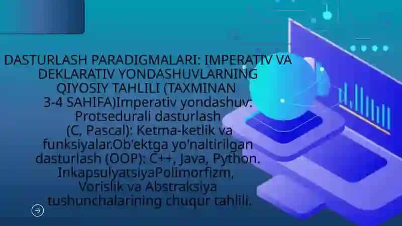 DASTURLASH TILLARI VA ULARNING TURLARI 3