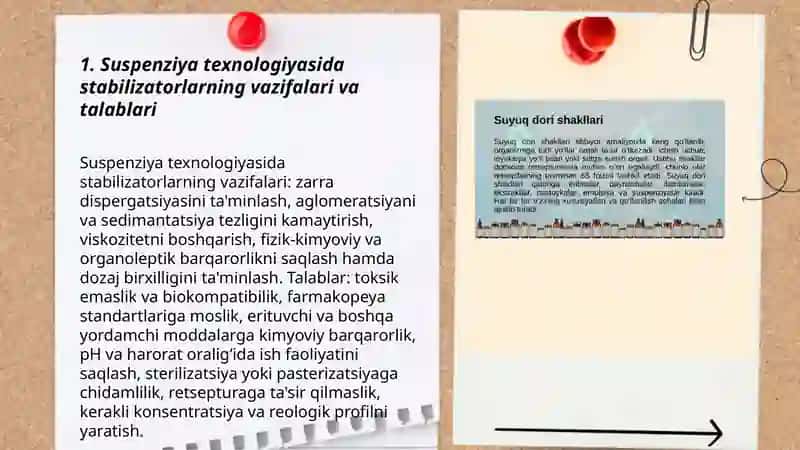 Suspenziyalar texnoiogiyasida ishlatiladigan stabilizatoriar 3