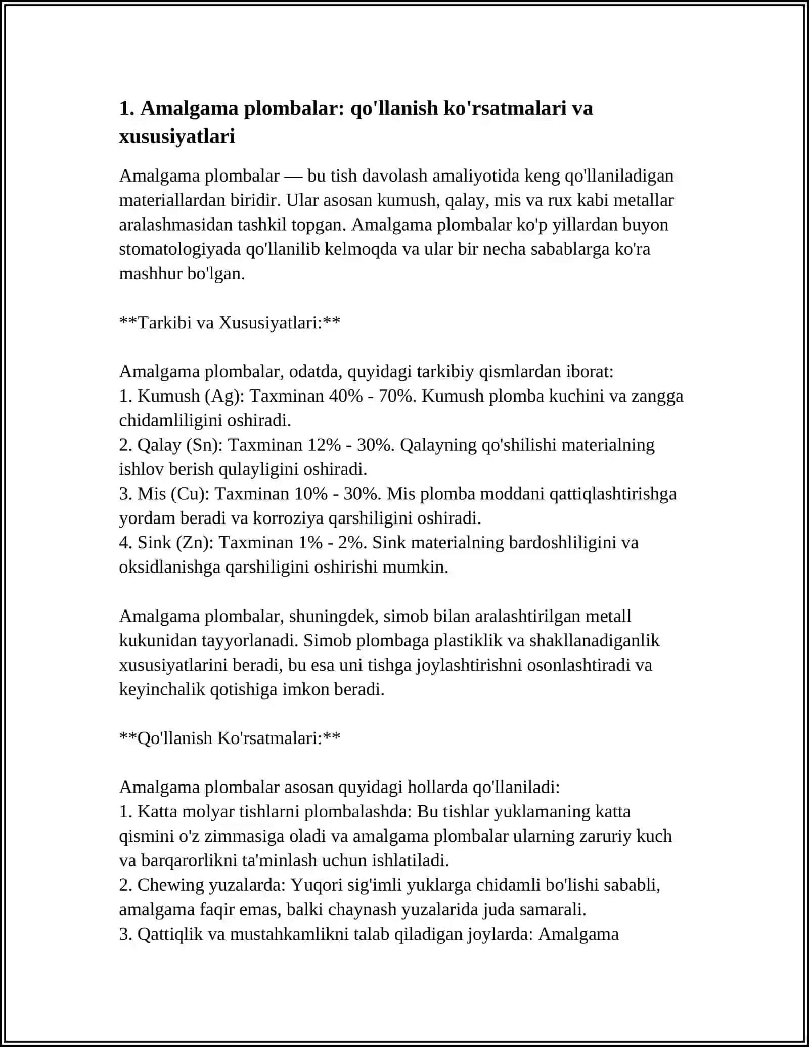 Amalgama plombalar 3
