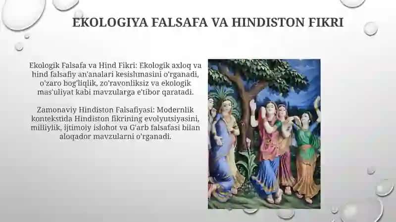 Ekologiya Falsafa va Hindiston Fikri 3