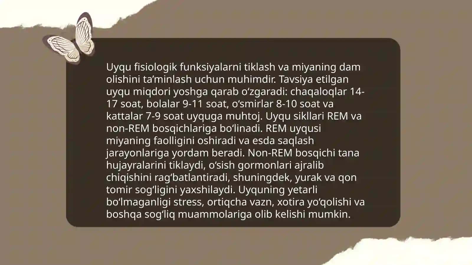 Insonni mehnat faoliyatining fiziologik gigenik asoslari 3