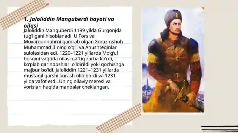 Jaloliddin Manguberdi -vatan himoyachisi 3