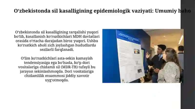 O‘zbekistonda tuberkulyozga qarshi kurashishning milliy dasturi 3