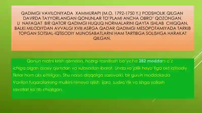 Qadimgi sharqdagi iqtisodiy g'oyalar 3