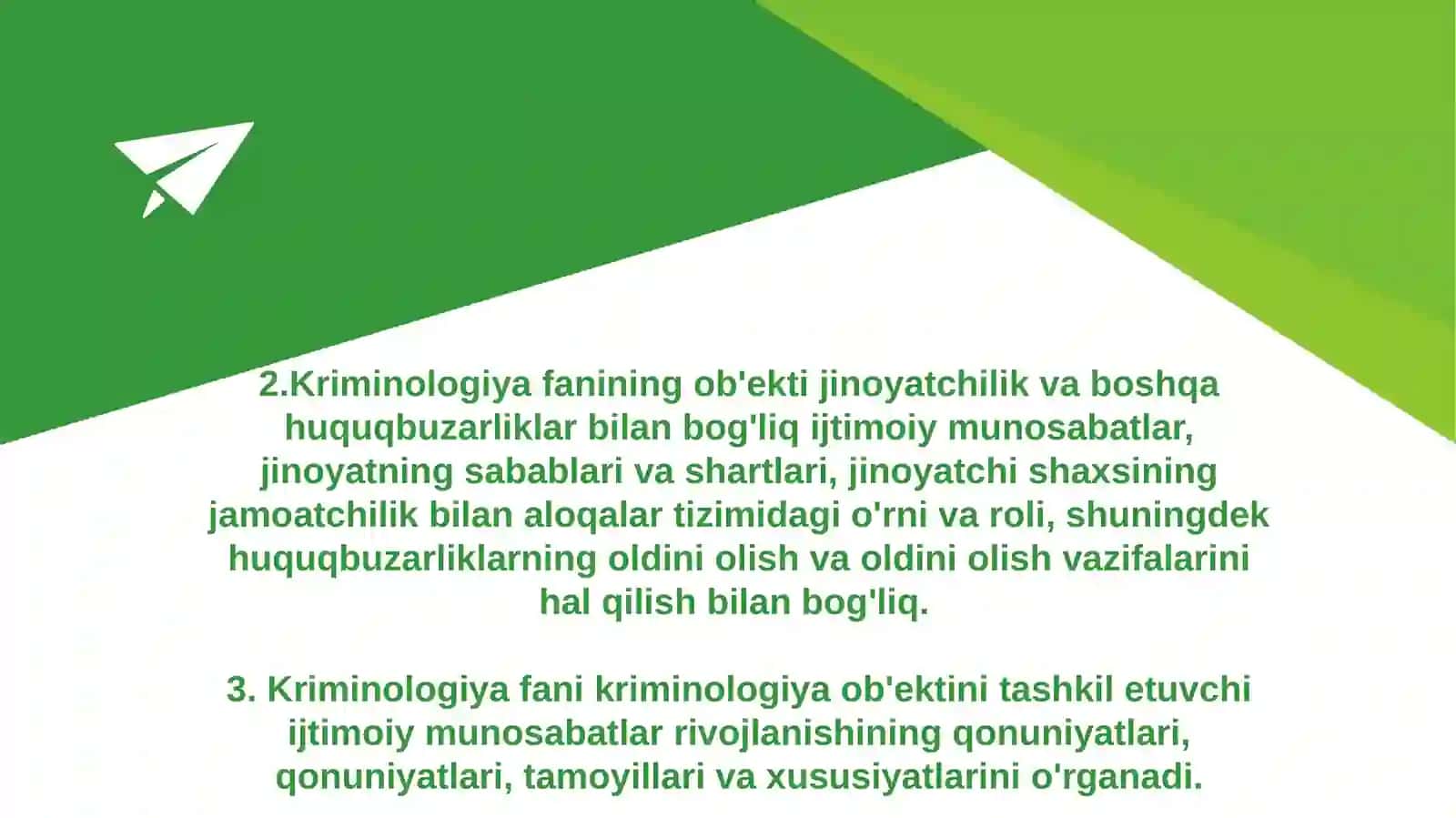Kriminologiya tushunchasi va uning predmeti 3