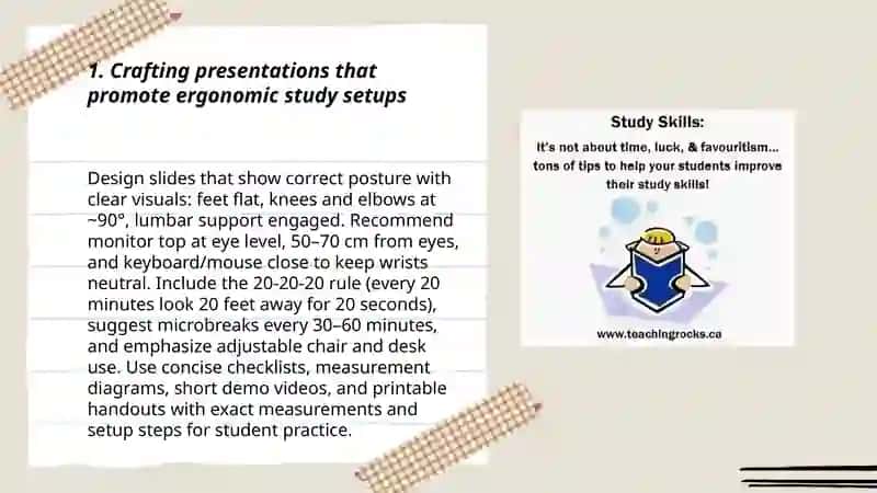 Presentation Skills for Student Health Improvement 3