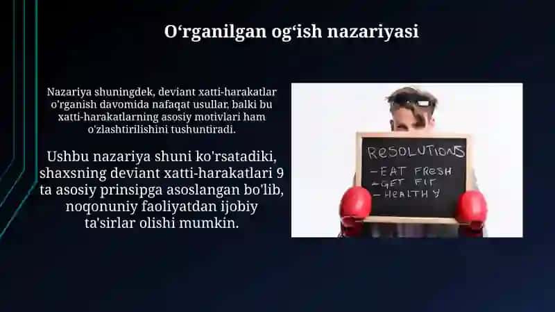 Og'ishgan xulq motivatsiyasi 3