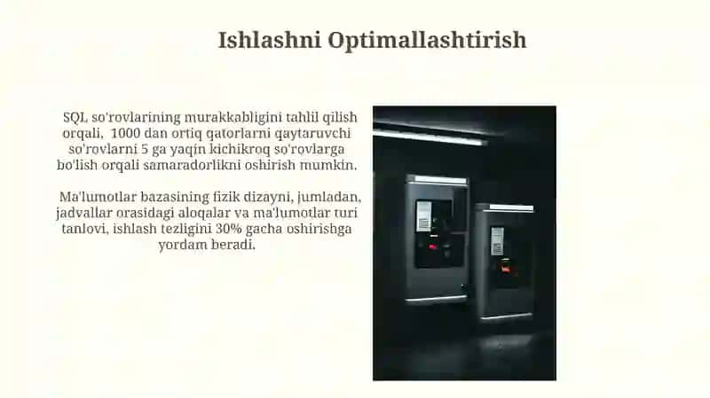 RDB Mashinalari Avtomatlashtirishining Zamonaviy Yondashuvlari 3