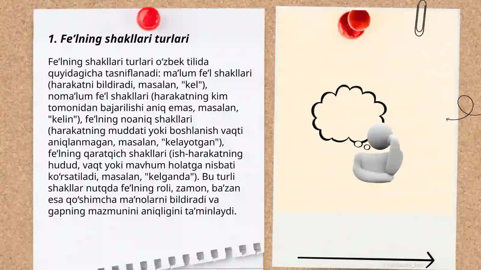 Feʼlning vazifadosh shakllari Uzoqova Xusnidabonu 3
