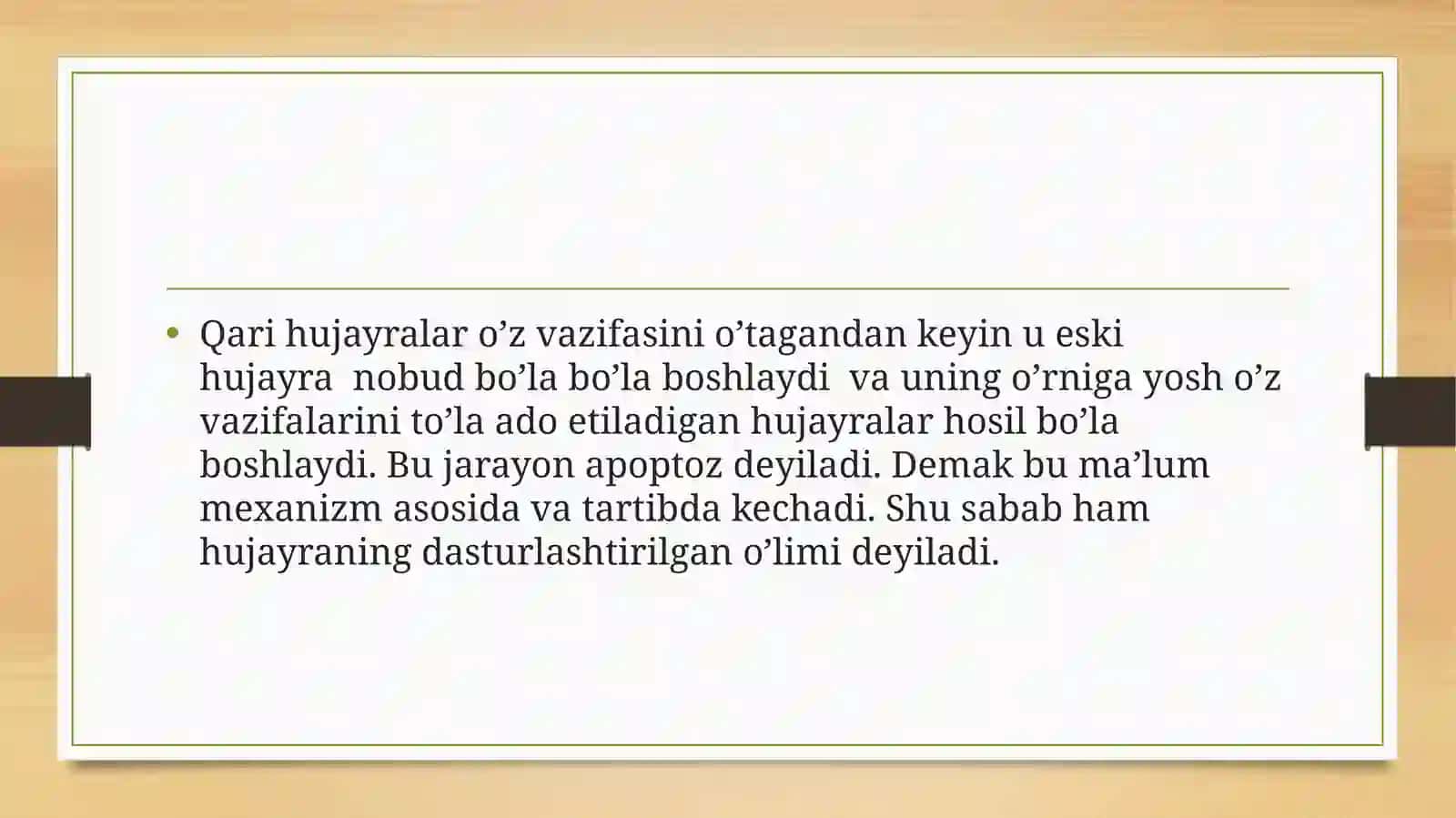Apoptoz haqida 3
