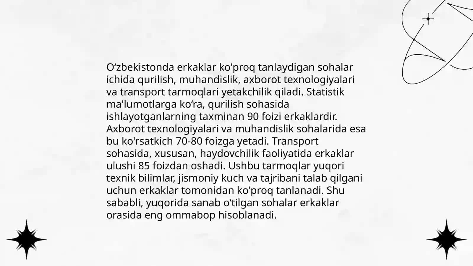 "Men tanlagan soha va OAV" mavzusida taqdimot 3