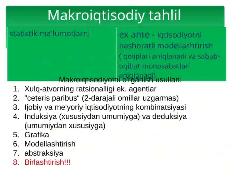Makroiqtisodiyotning asosiy kategoriyalari 3