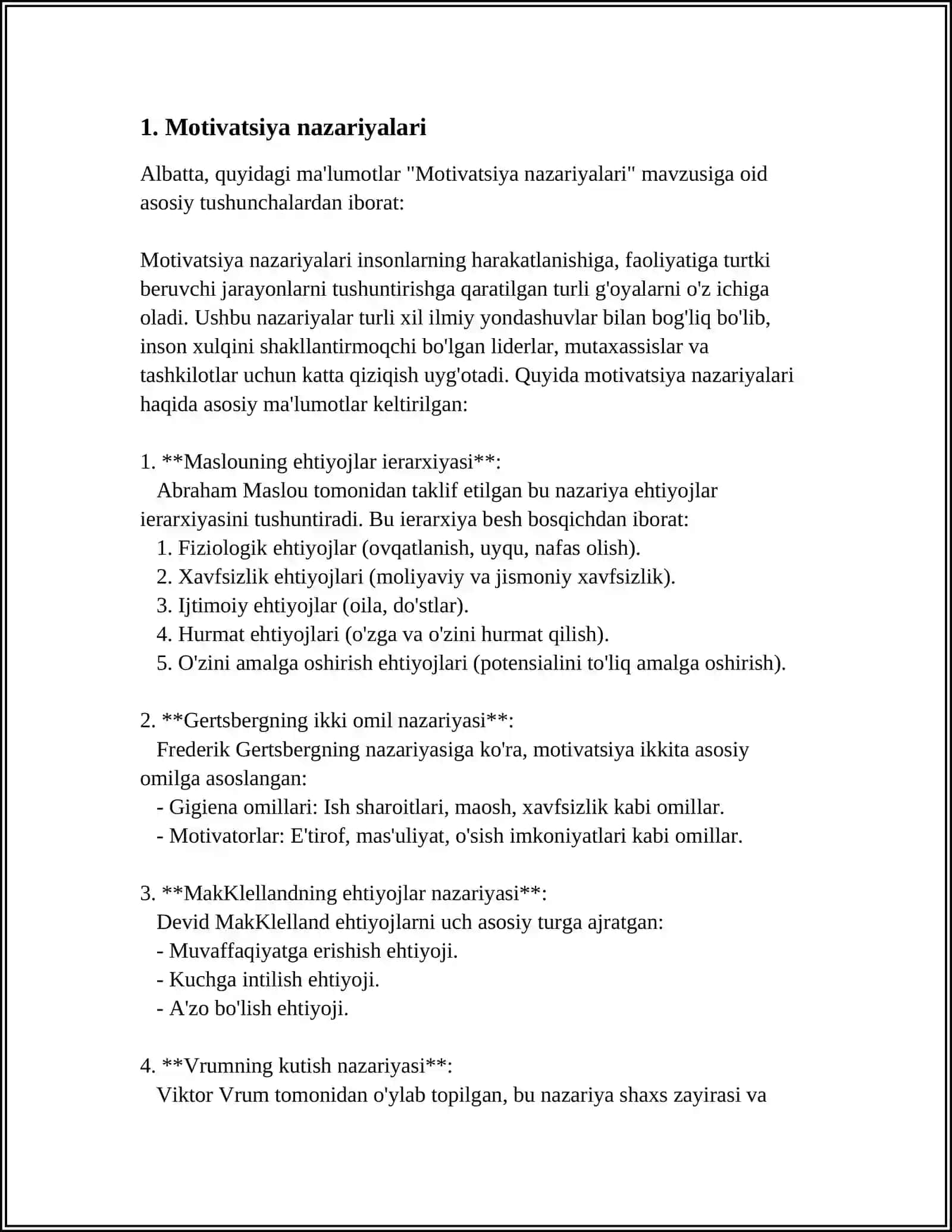 BOLANING MOTIVATSION SOHASINING PSIXODIAGNOSTIKASI 3