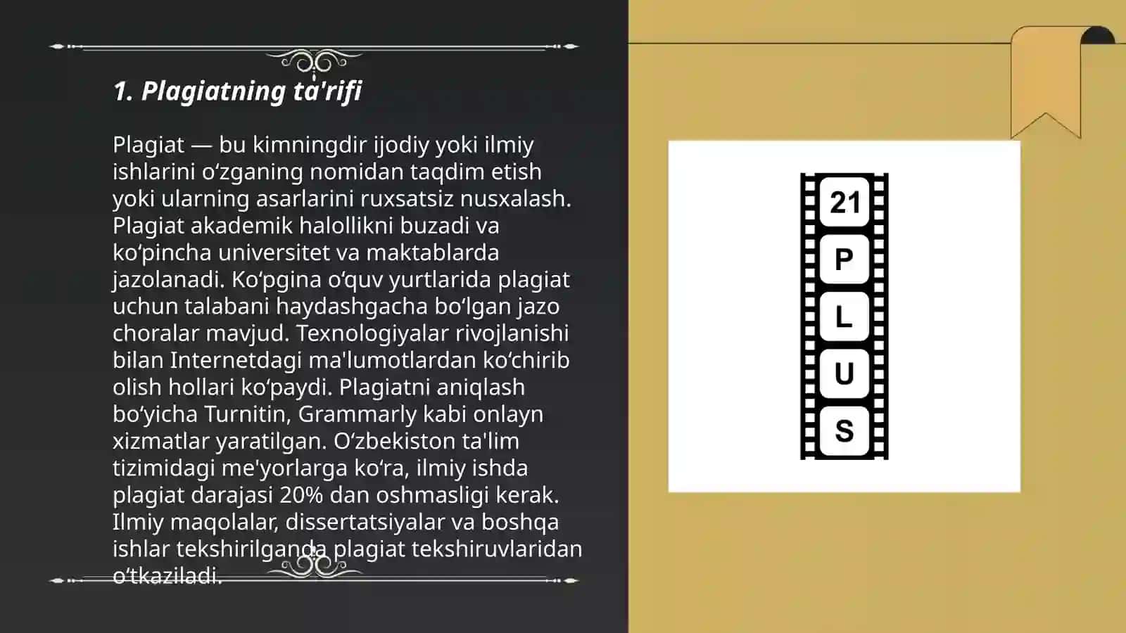Plagiat va uning salbiy oqibatlari 3