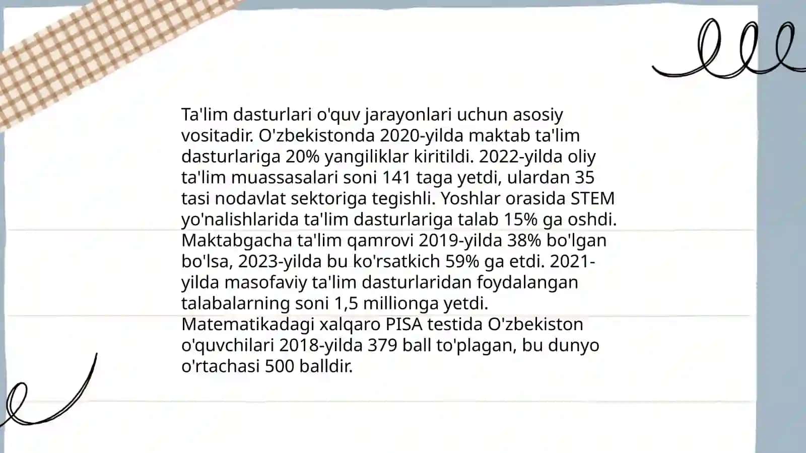 Ta'lim dasturlari 3