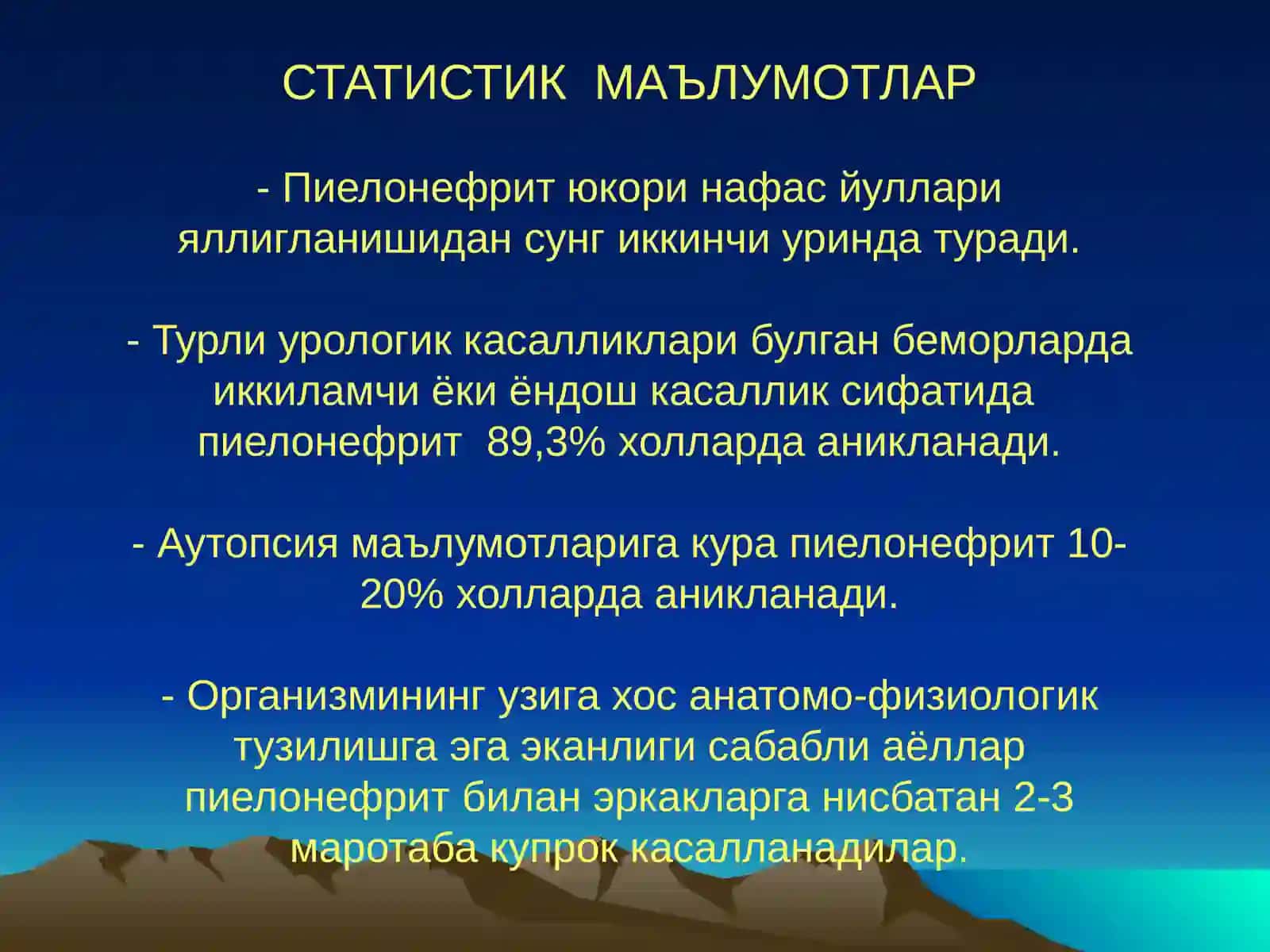 ПИЕЛОНЕФРИТ 3