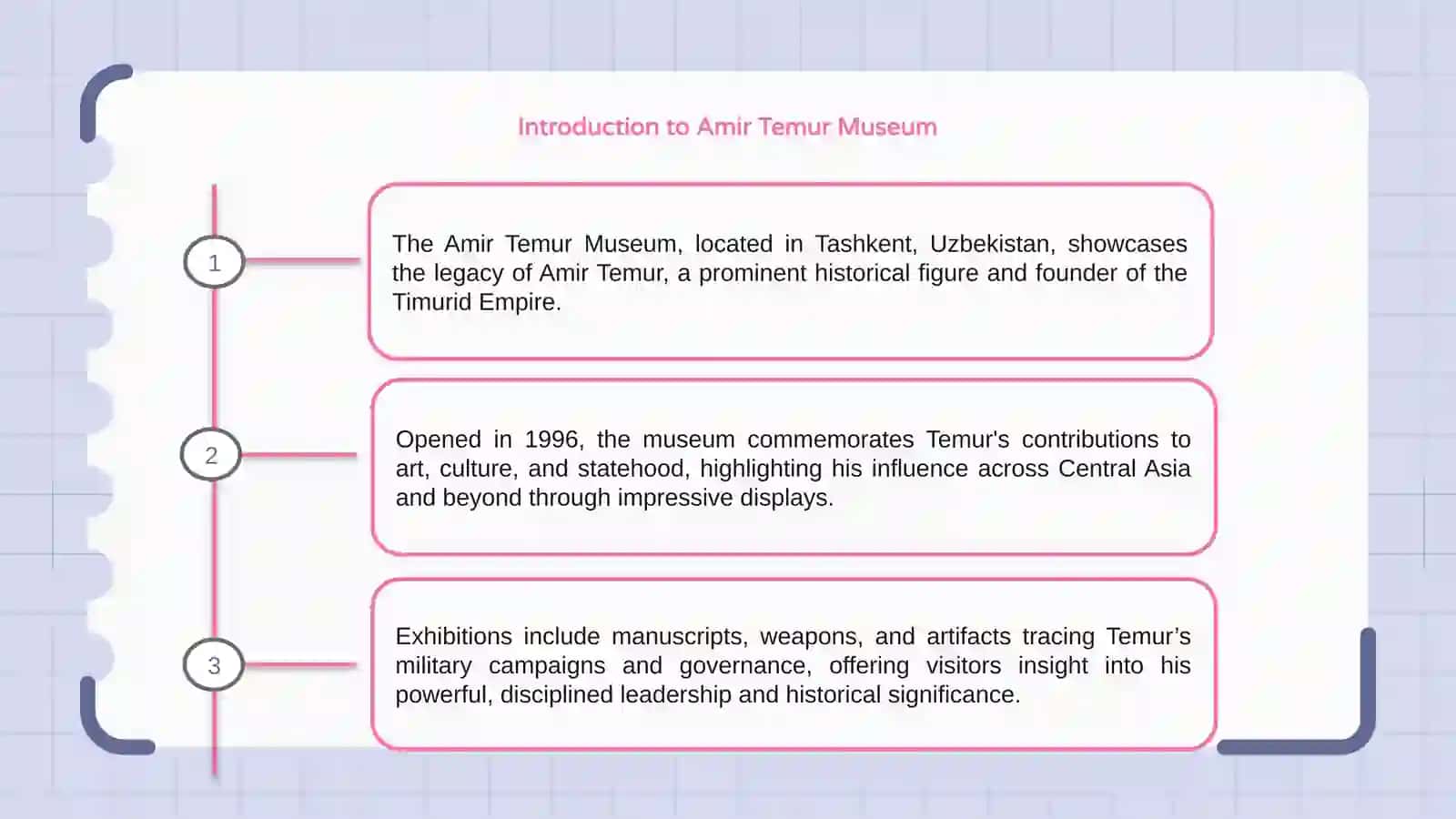 Amir Temur muzeyi 3