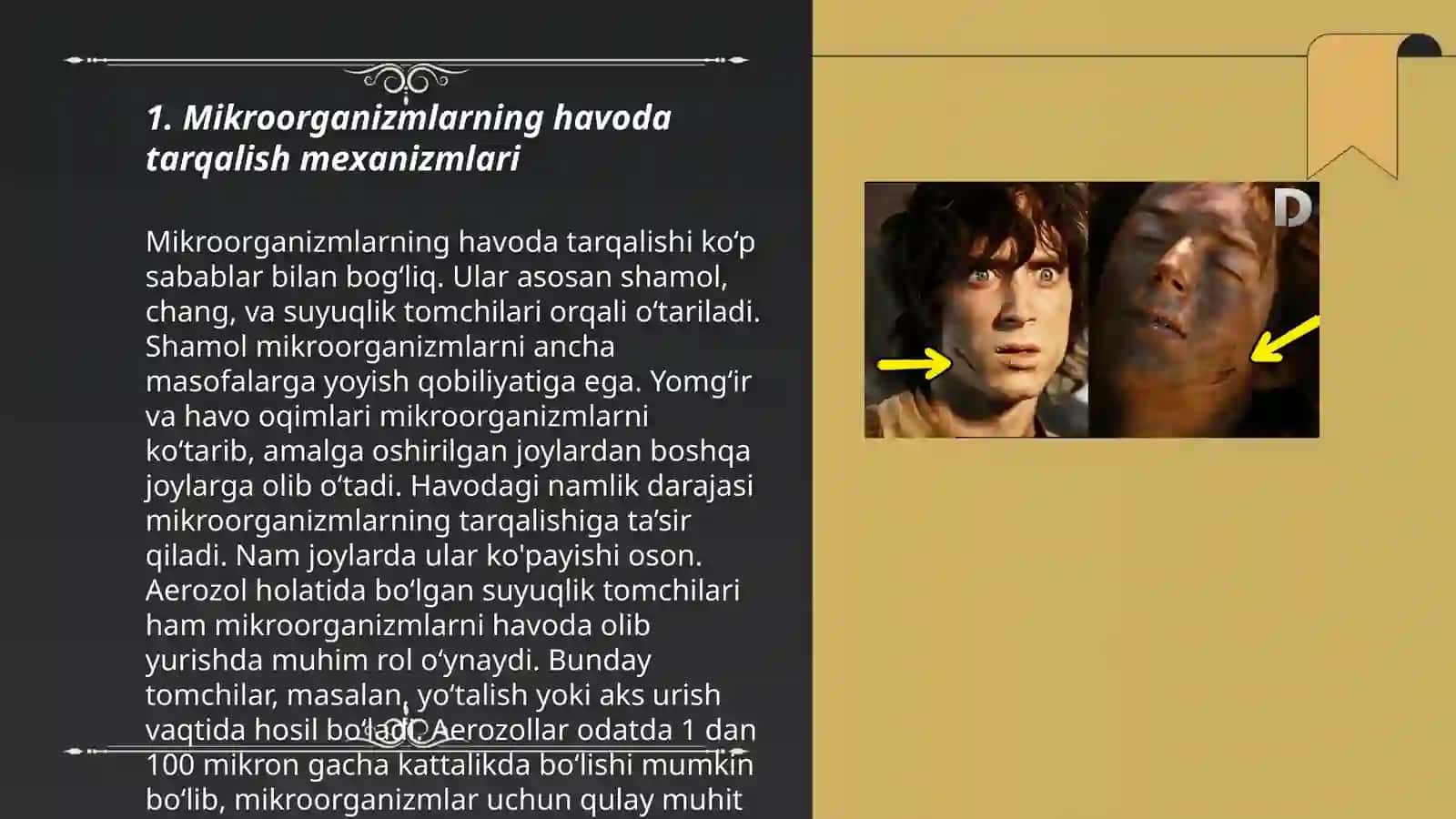 Mikroorganizmlarning havoda tarqalishi 3