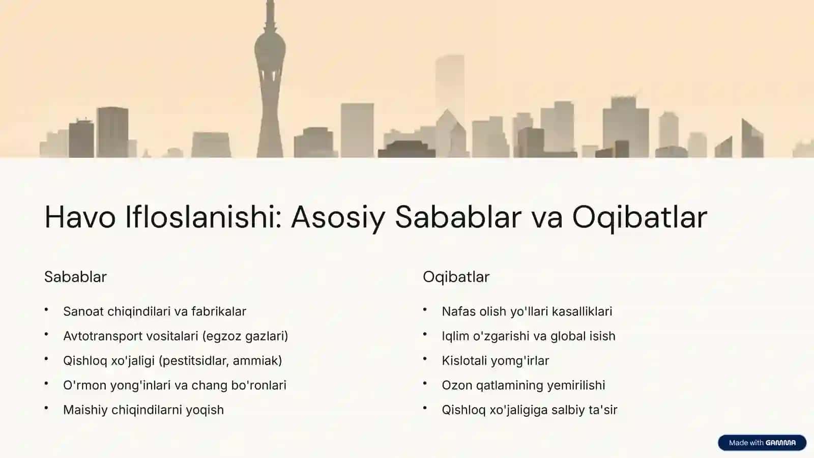 Ifloslanish Manbalari va Ularni Bartaraf Etish Strategiyalari 3