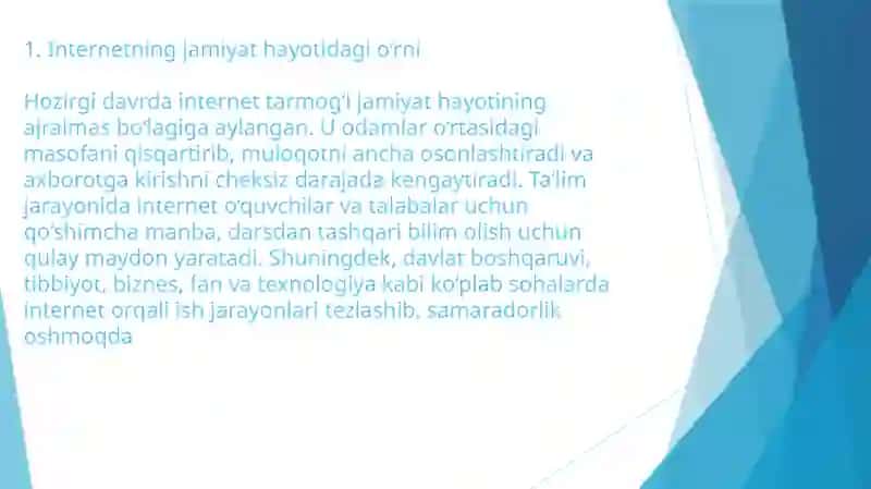 INTERNET TARMOGI XIZMATLARI 3