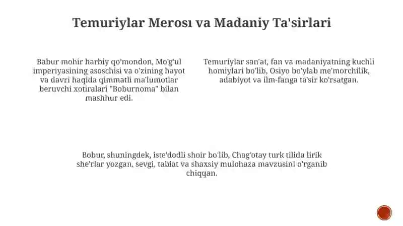 Boburning hayoti va adabiy merosi 3