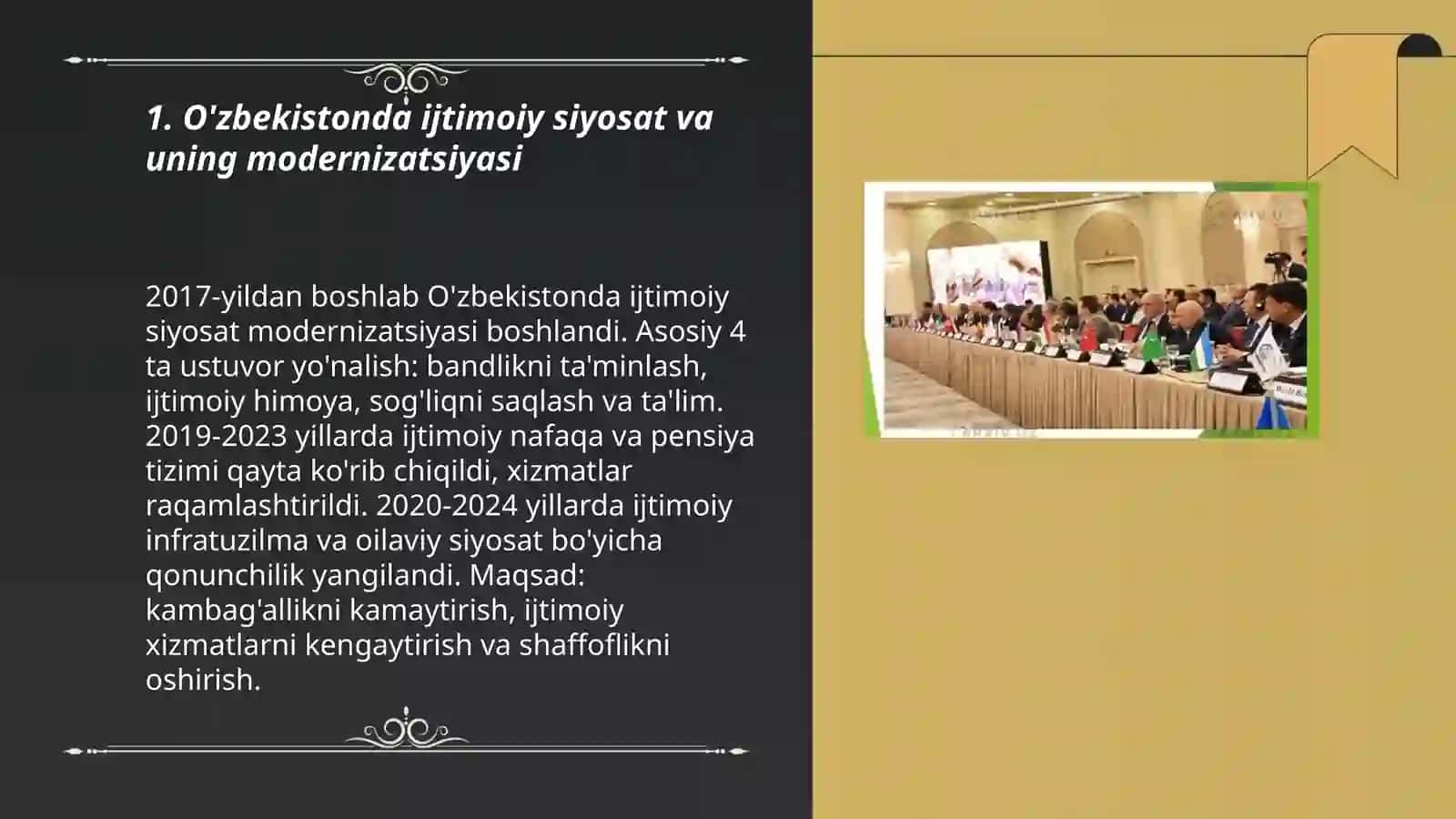 O'zbekistonda ijtimoiy siyosat va uning modernizatsiyasi 3